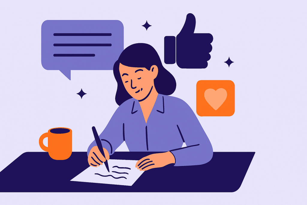 Ako písať príspevky, ktoré ľudia naozaj dočítajú ChatGPT Image 7. 4. 2025 19 45 58 1024x683